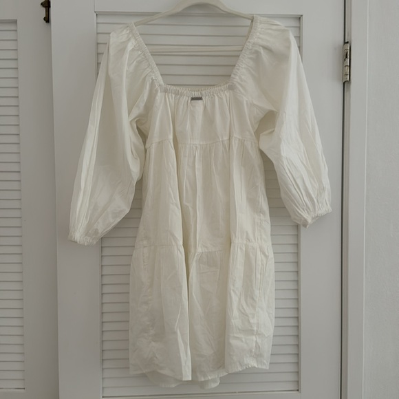 Billabong Love Crush Babydoll Cotton Dress Size M - Picture 2 of 4